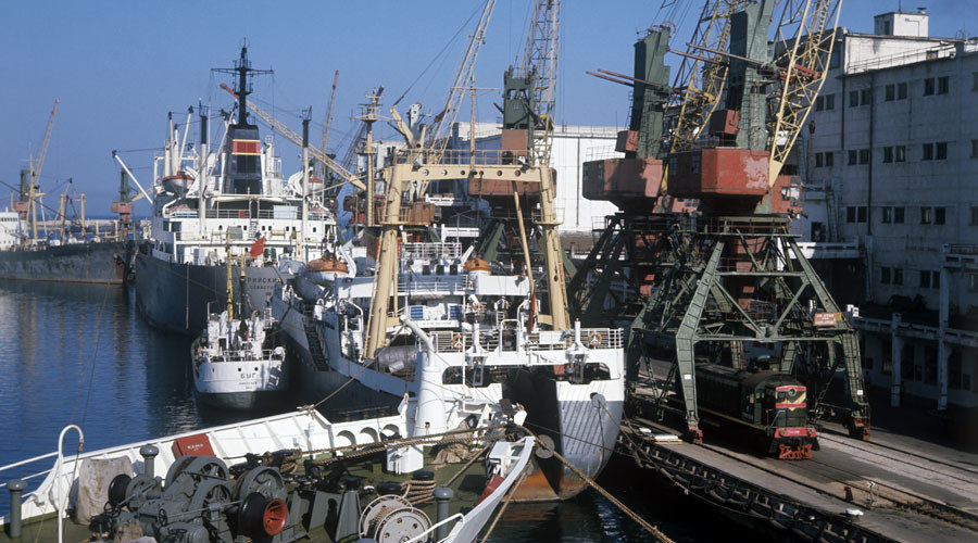 A seaport, Sevastopol