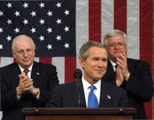 Click to enlarge Bush state union address 2003