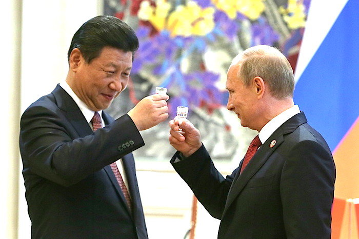 China's President Xi Jinping and Russia's President Vladimir Putin