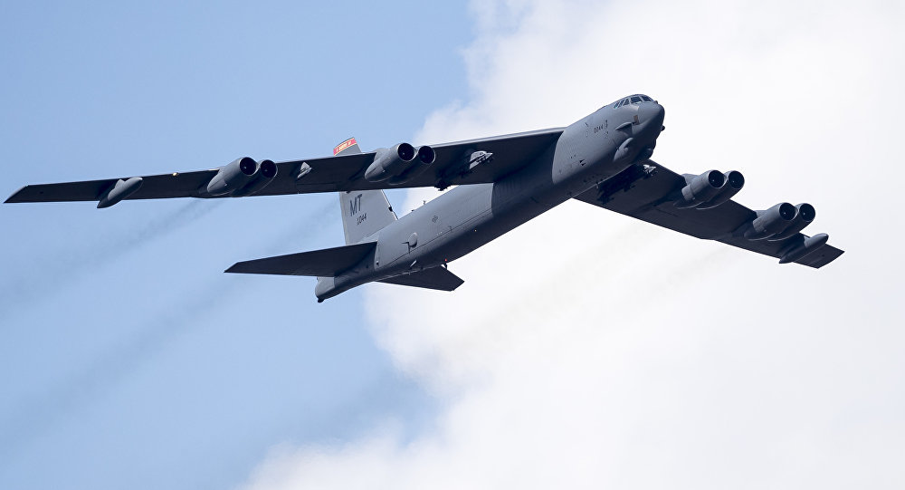US B-52 bomber