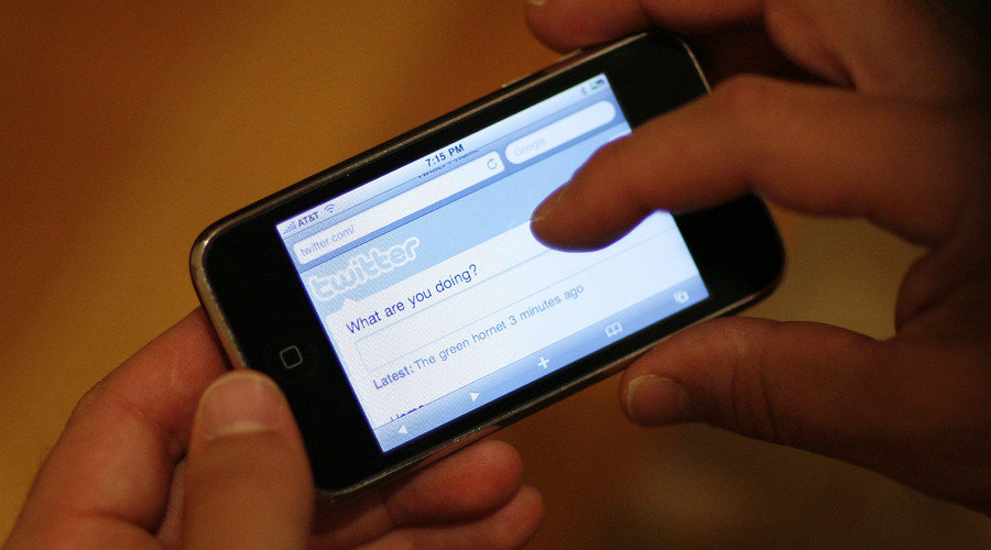 Click to enlarge Twitter mobile phone