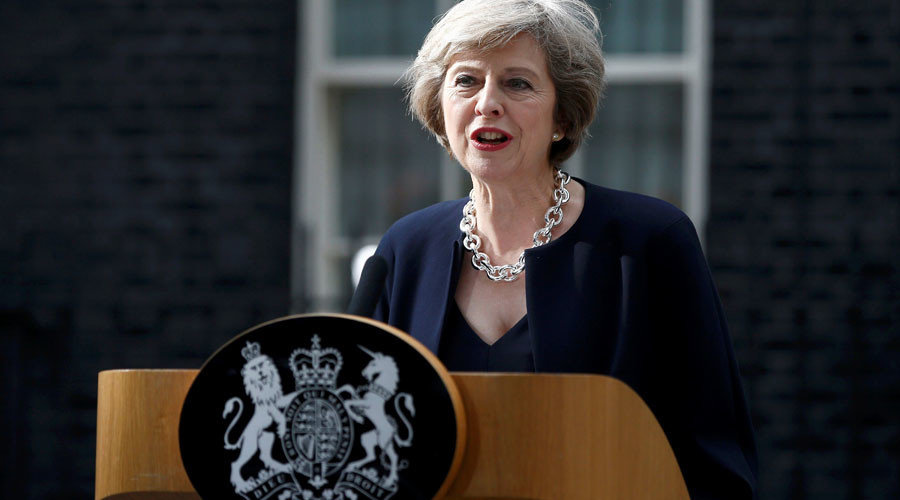 Britain's Prime Minister, Theresa May