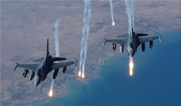 Click to enlarge US coalition fighter jets