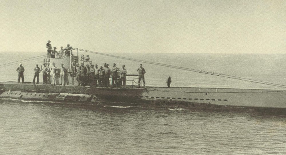 WWI German submarine SM U-38