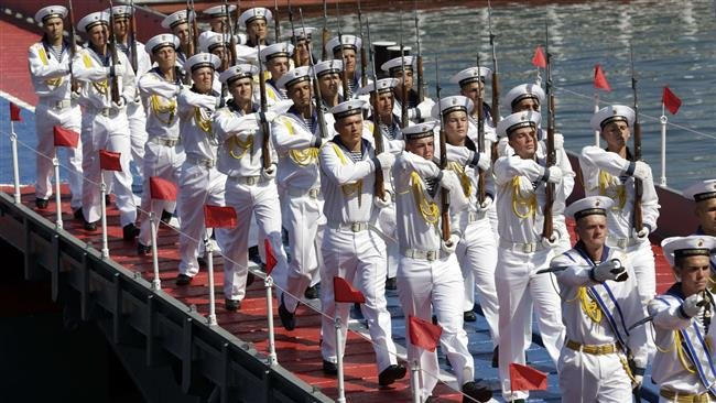 Sailors of the Russian Black Sea Fleet 