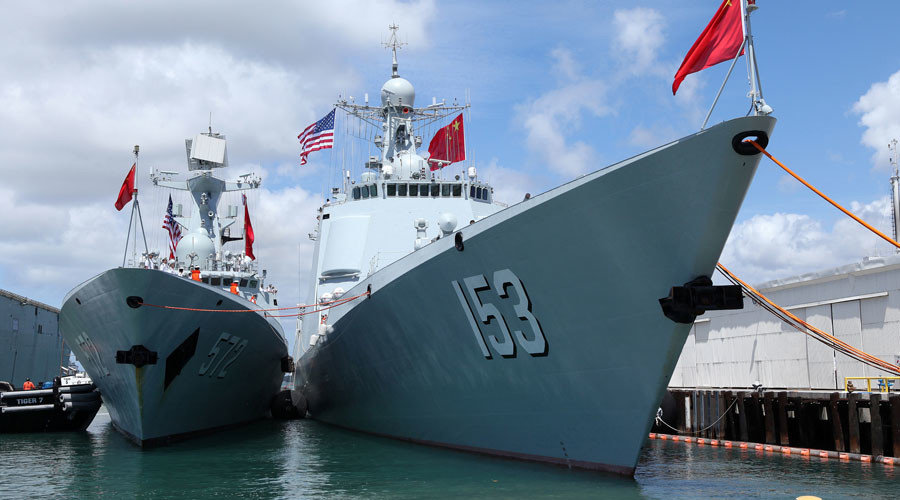 chinese naval ship