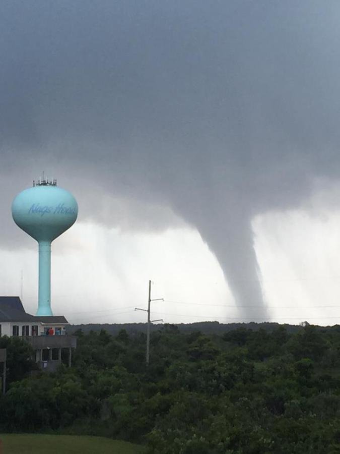 Outer Banks, NC waterspout