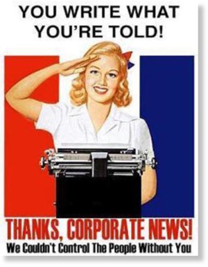 corporate news poster