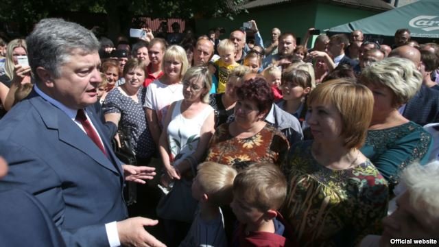 Click to enlarge Poroshenko