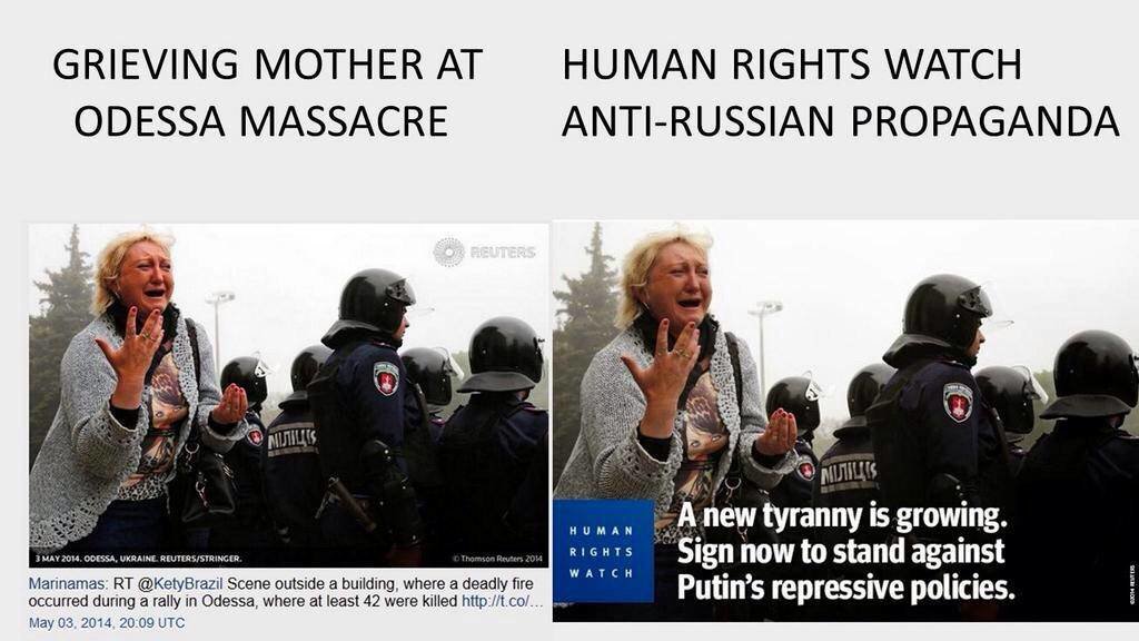 HRW Propoganda