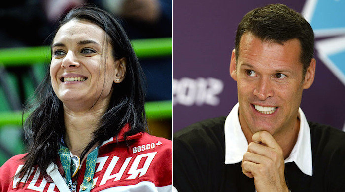 Tewksbury and Isinbayeva