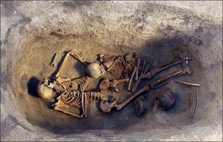 Siberia grave