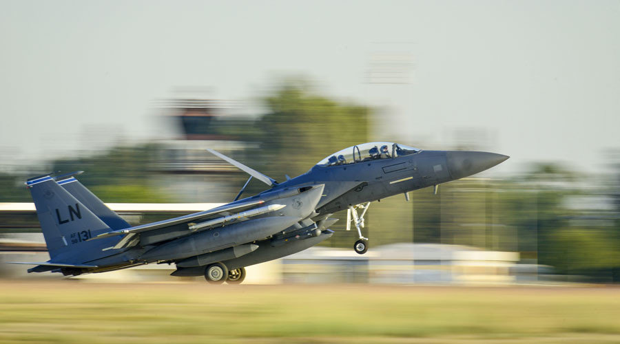 Click to enlarge U.S. Air Force F-15E Strike Eagle