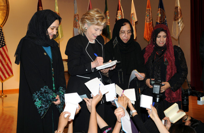 Hillary Clinton, Dr. Saleha Mahmood Abedin