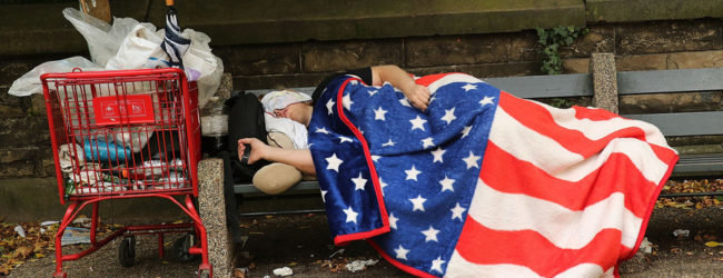 homeless man