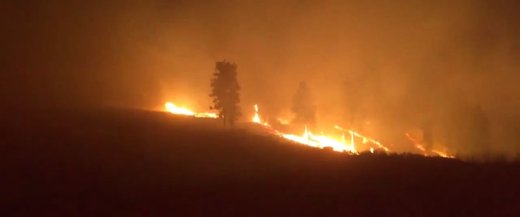 Spokane wildfire