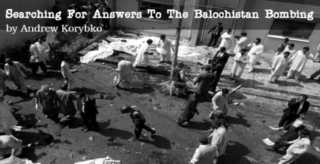 Click to enlarge Balochistan bombing
