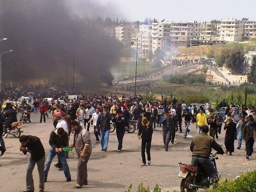 deraa protest