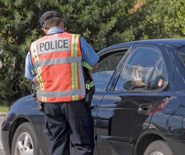 speeding ticket, police traffic stop