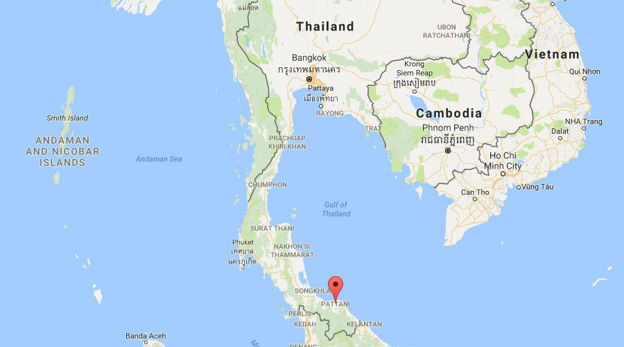 Click to enlarge Map of Thailand