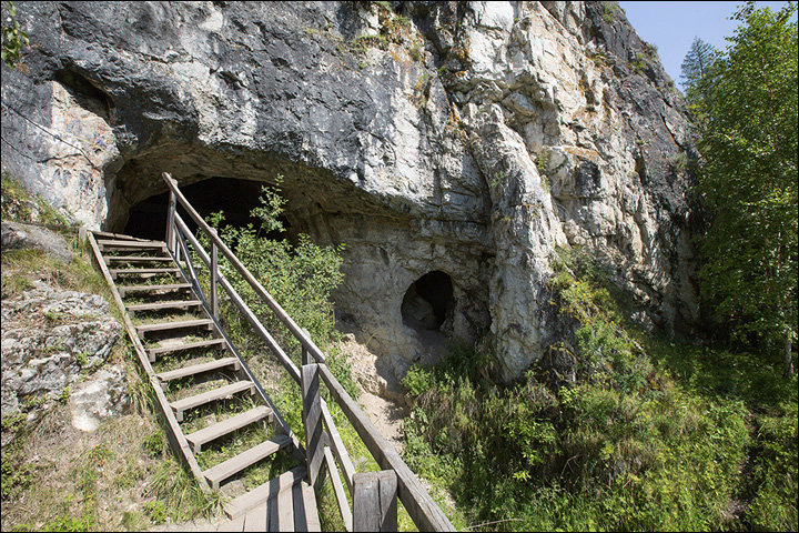 Click to enlarge Denisovan Cave