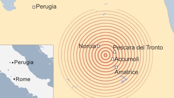 earthquake italy