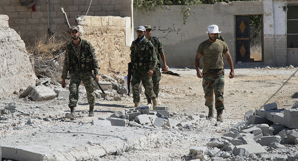 Syrian army soldiers