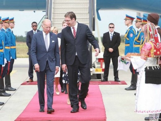 Biden visit serbia EU Nato