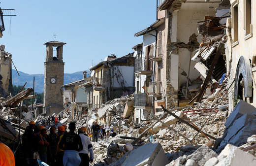 Amatrice quake aftermath