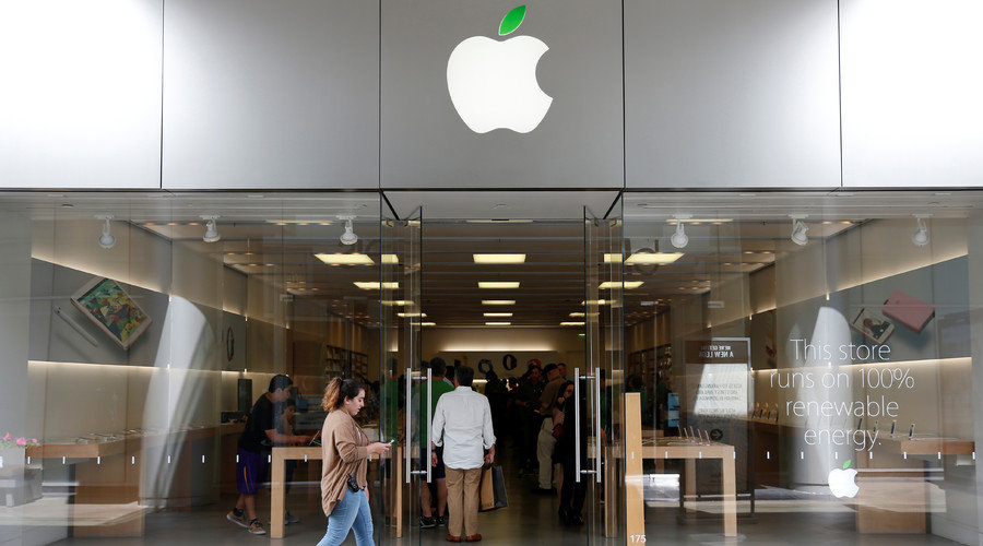 Apple store front
