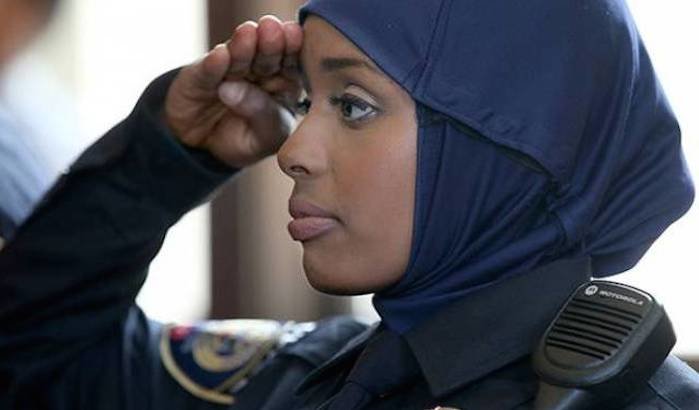 Officer and Hijab