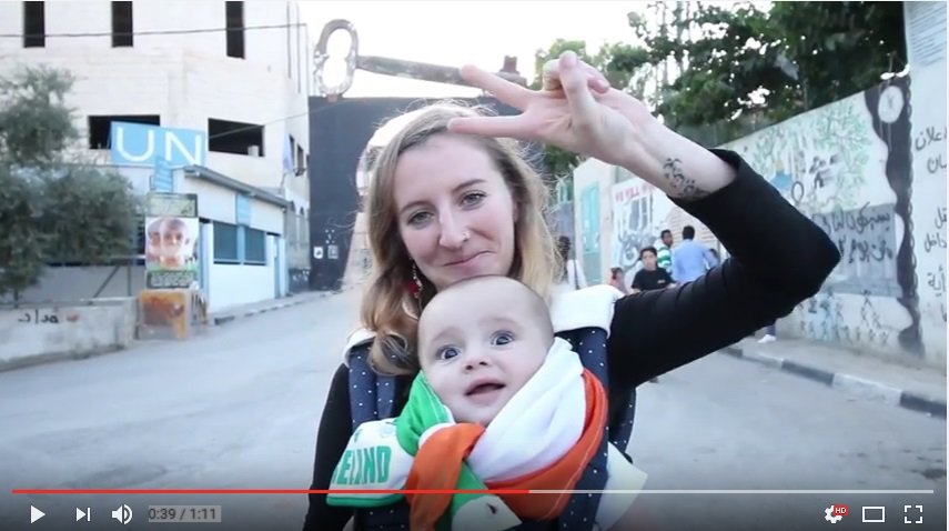 Click to enlarge Screenshot from Lajee Center video