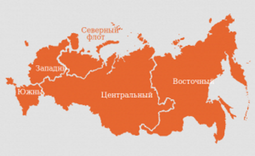 Click to enlarge Russia Map