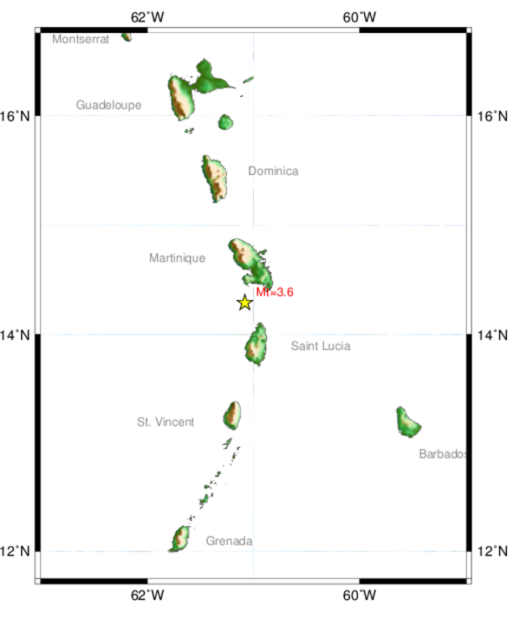 Saint Lucia earthquake