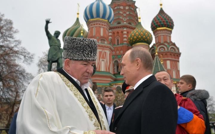 Click to enlarge Ismail Berdiyev_ Vladimir Putin
