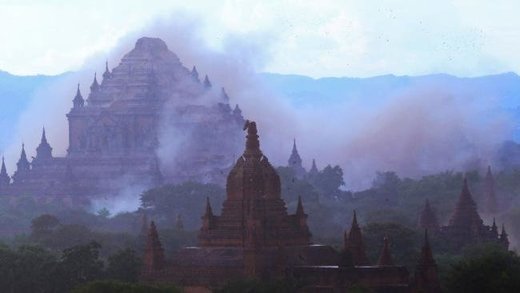 earthquake Bagan Myanmar