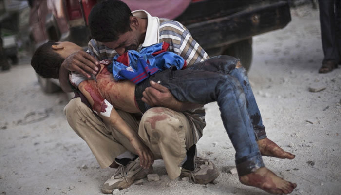 syrian child dead