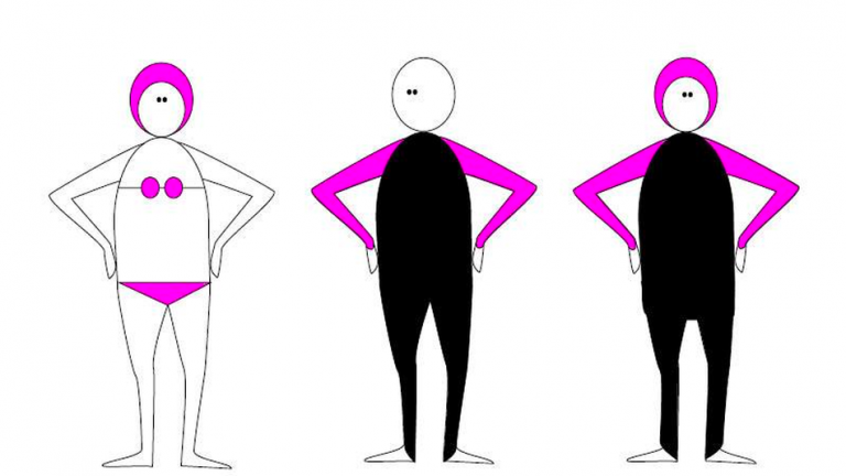 burqini cartoon