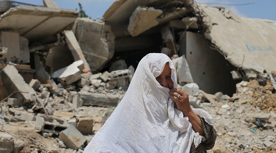 Click to enlarge palestinian home destroyed