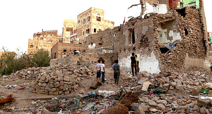 Click to enlarge Yemen ruins