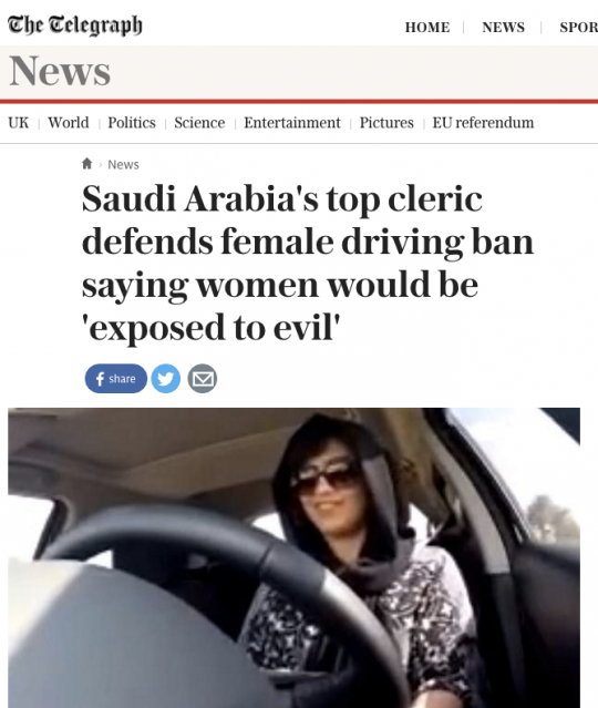 Click to enlarge telegraph headline