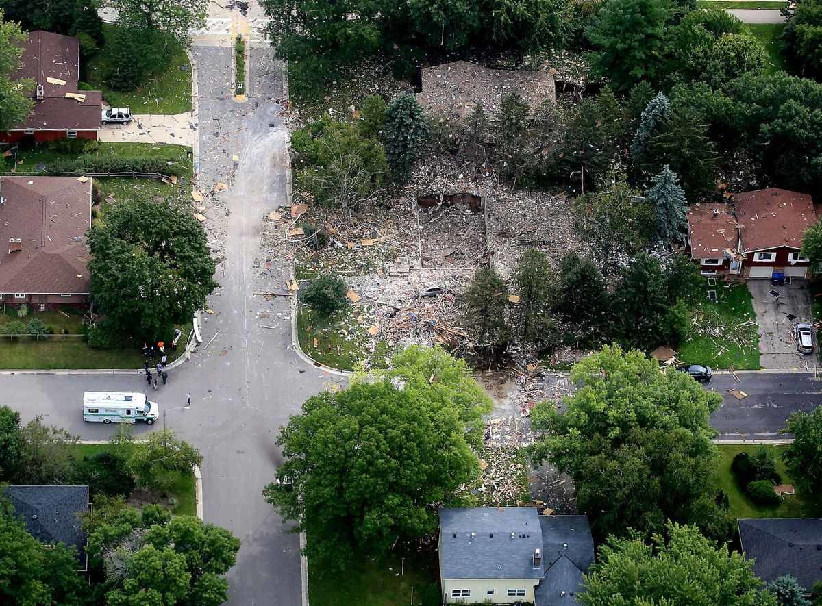 Click to enlarge Fitchburg house explosion