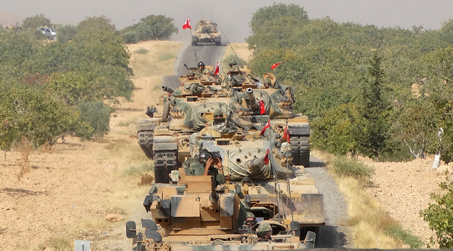 Jarablus Turkish army tanks