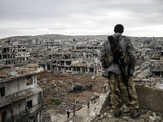 Syrian war damage