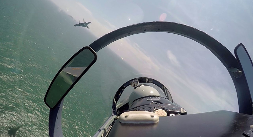 Click to enlarge chinese fighter jets south china sea