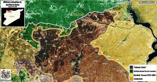 Map of Syria