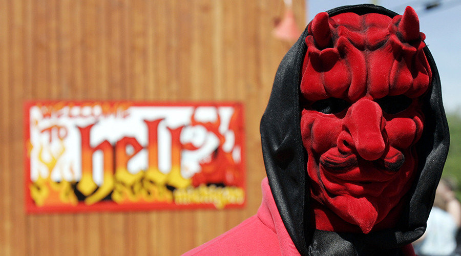 Click to enlarge satan mask