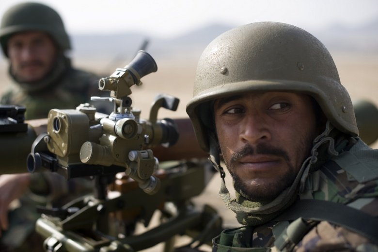 Afghan soldier
