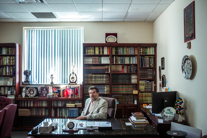 Click to enlarge Tahir Kukiqi, the imam at the Albanian Islamic Cultural Center on Staten Island