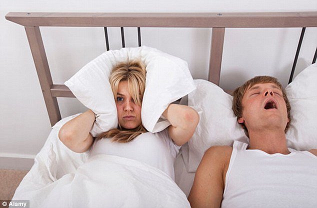 Sleeping couple